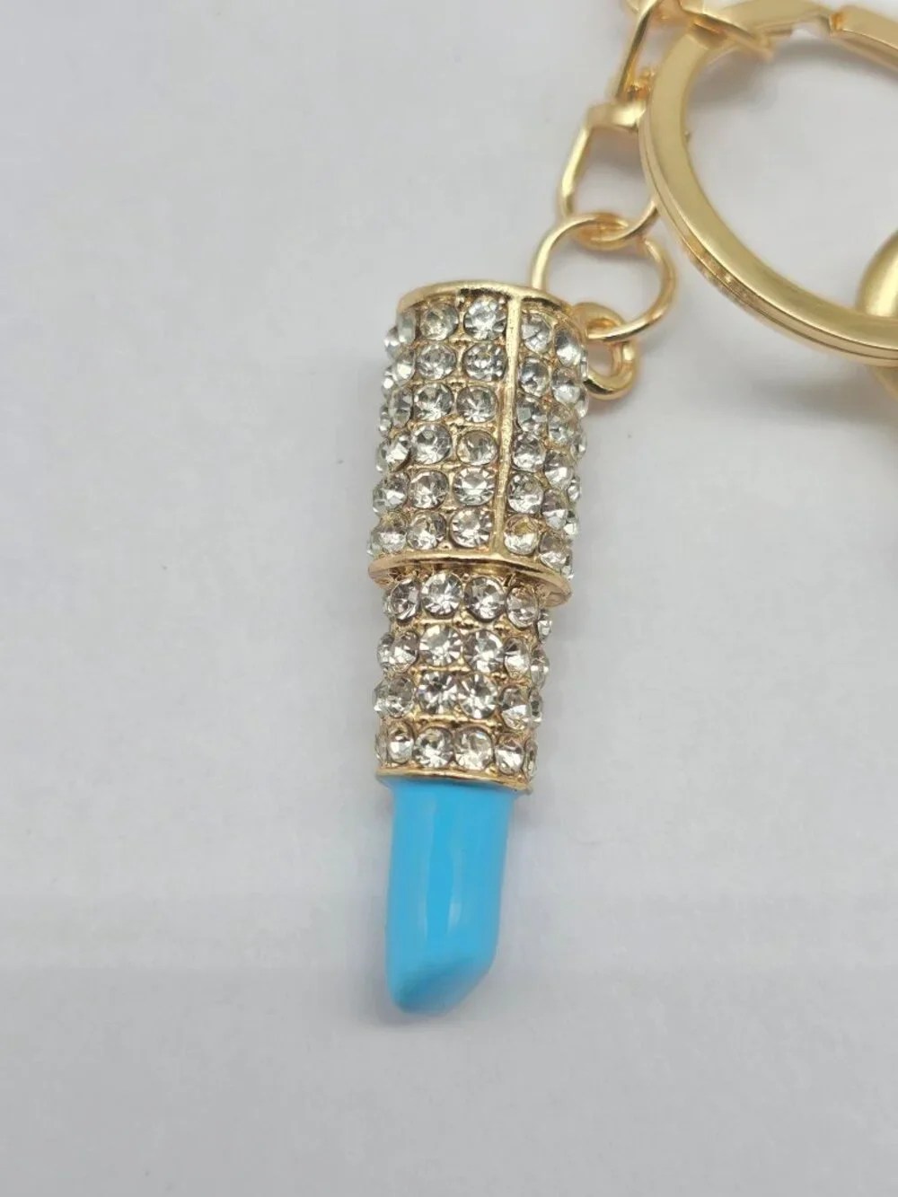 Authentic Louis Vuitton Gold Padlock 🔑 Unbranded Lipstick Keychain Bag Charm